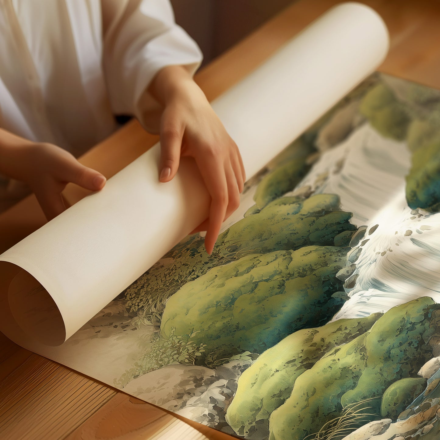 Moss Covered Stones Tell Stories