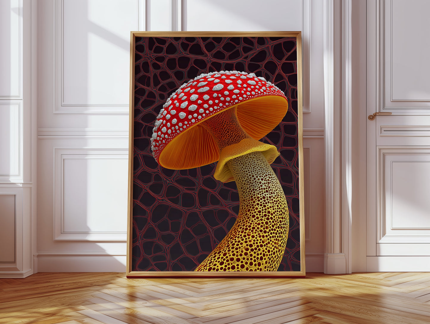 The Enchanted Fungi's Glow