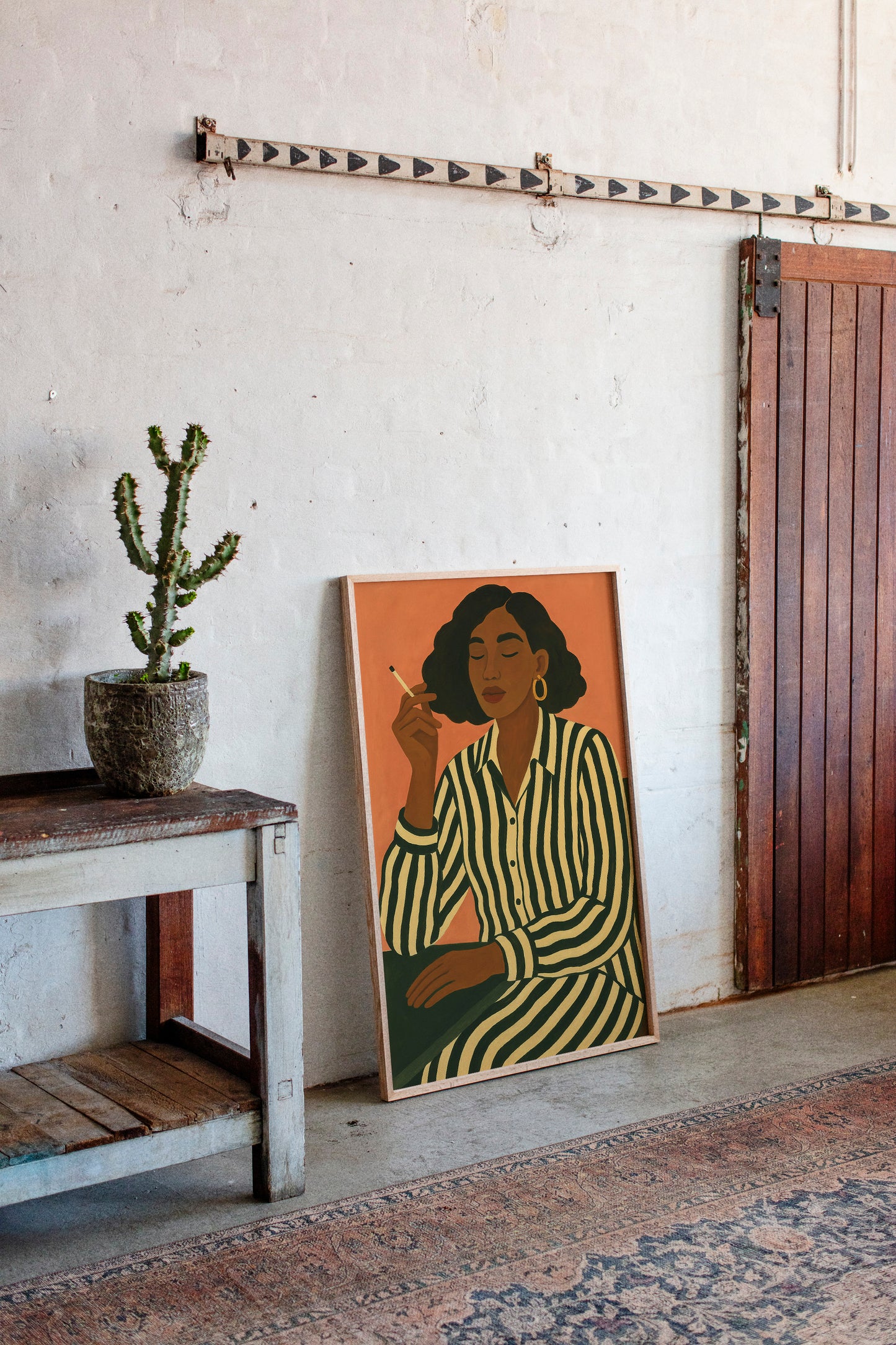 Striped Silence and Golden Hoop