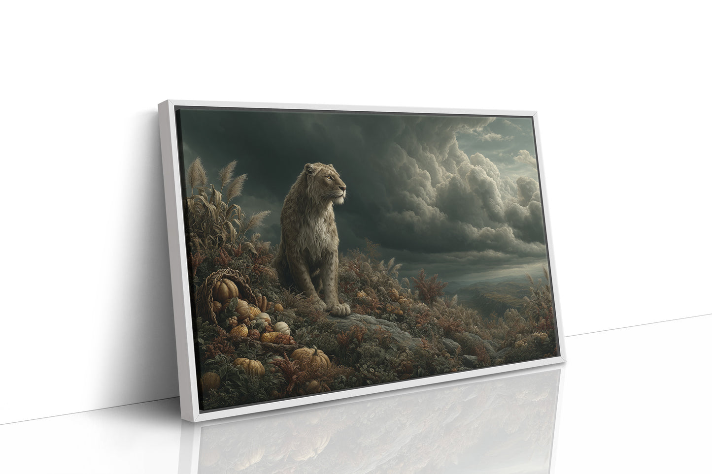 Lion Watch Over the Harvest
