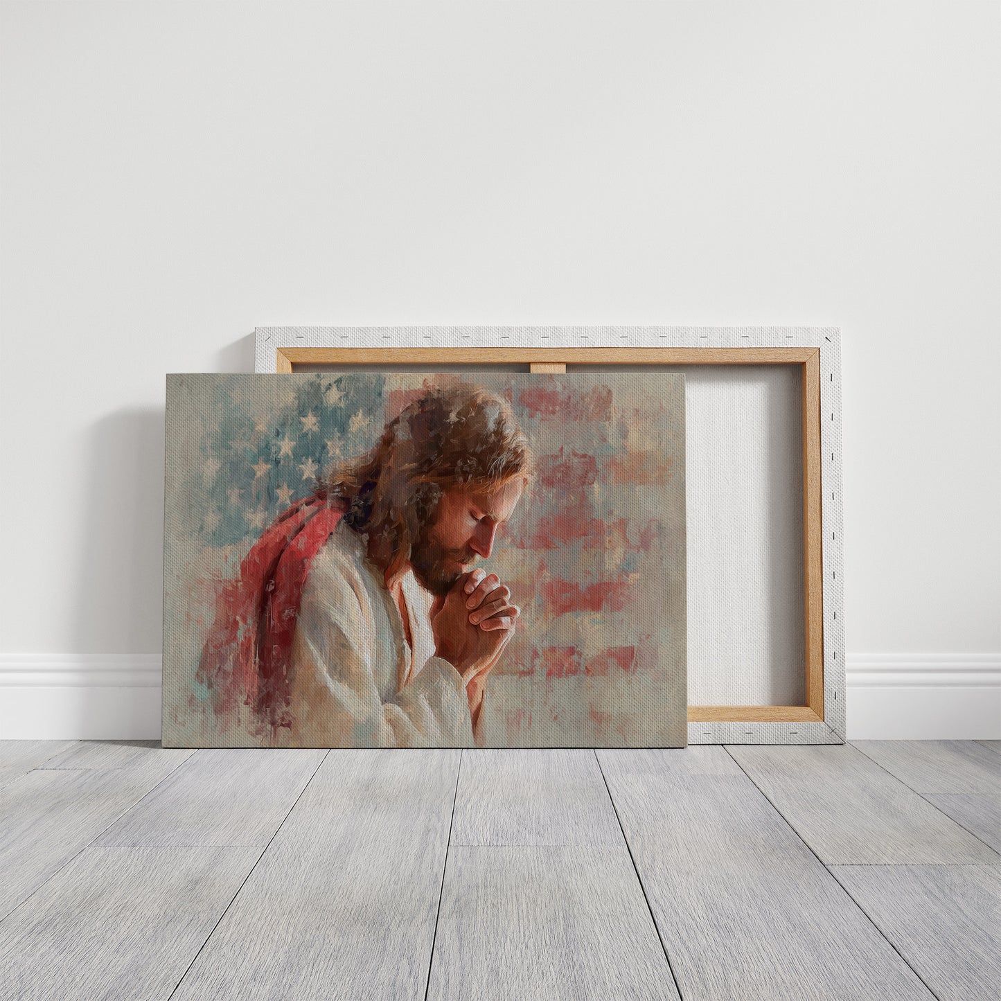 Patriot's Prayer in Brushstrokes