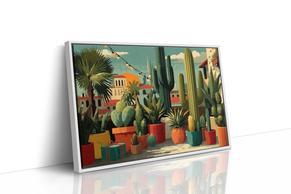 Desert Christmas, Cactus Declines Ornaments