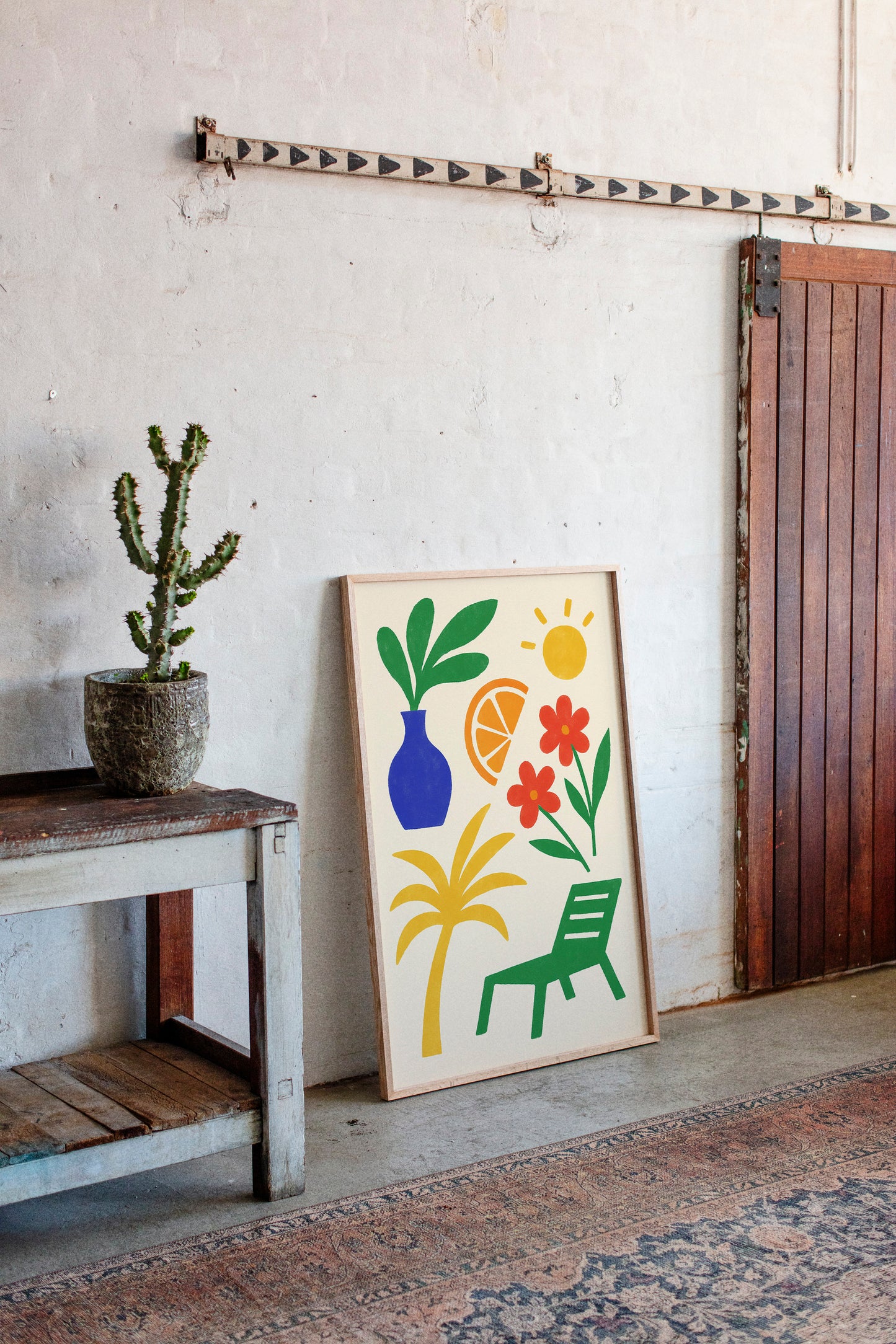 Sun Chair and Citrus Dreams