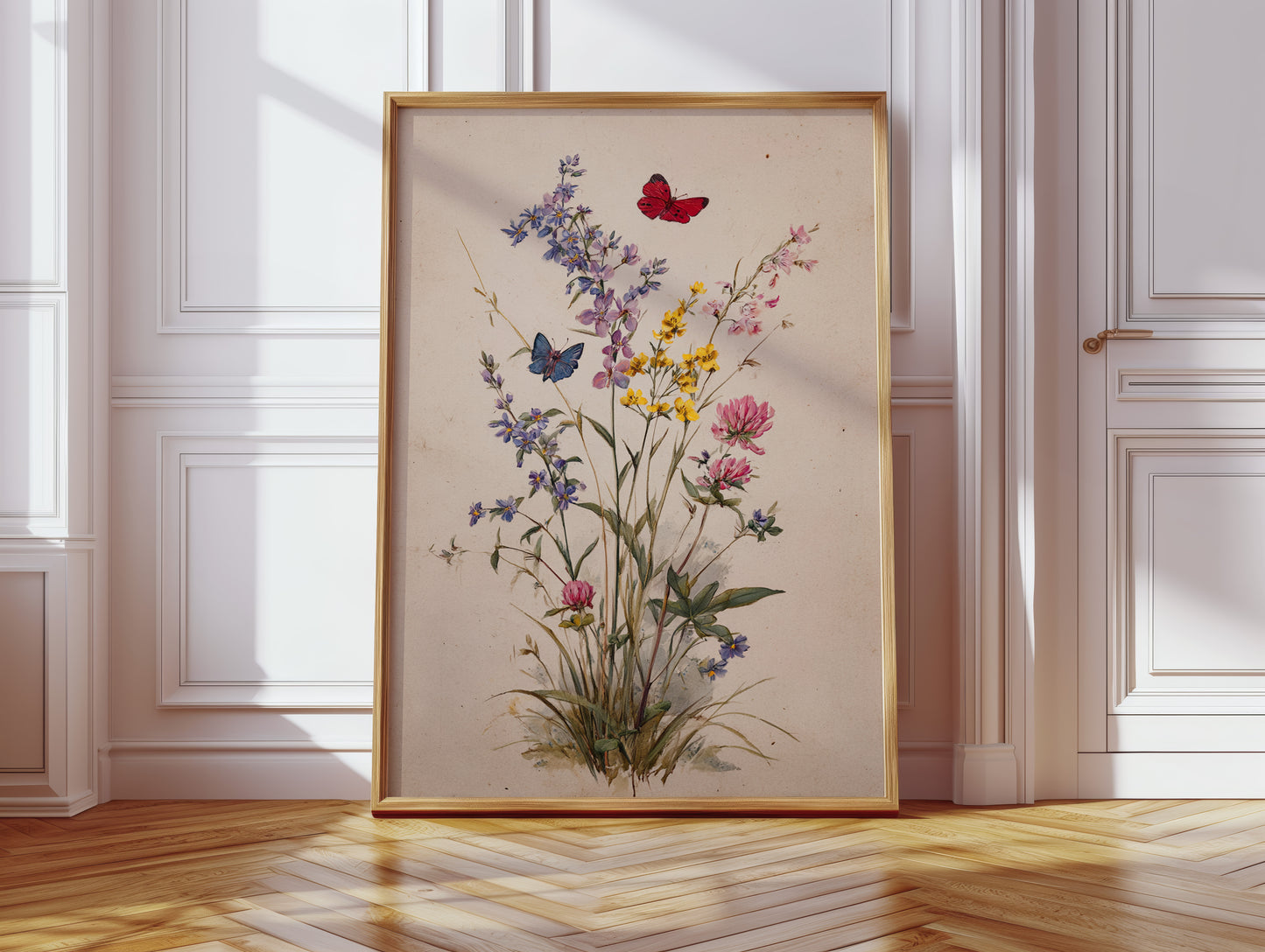 A Garden's Colorful Ballet