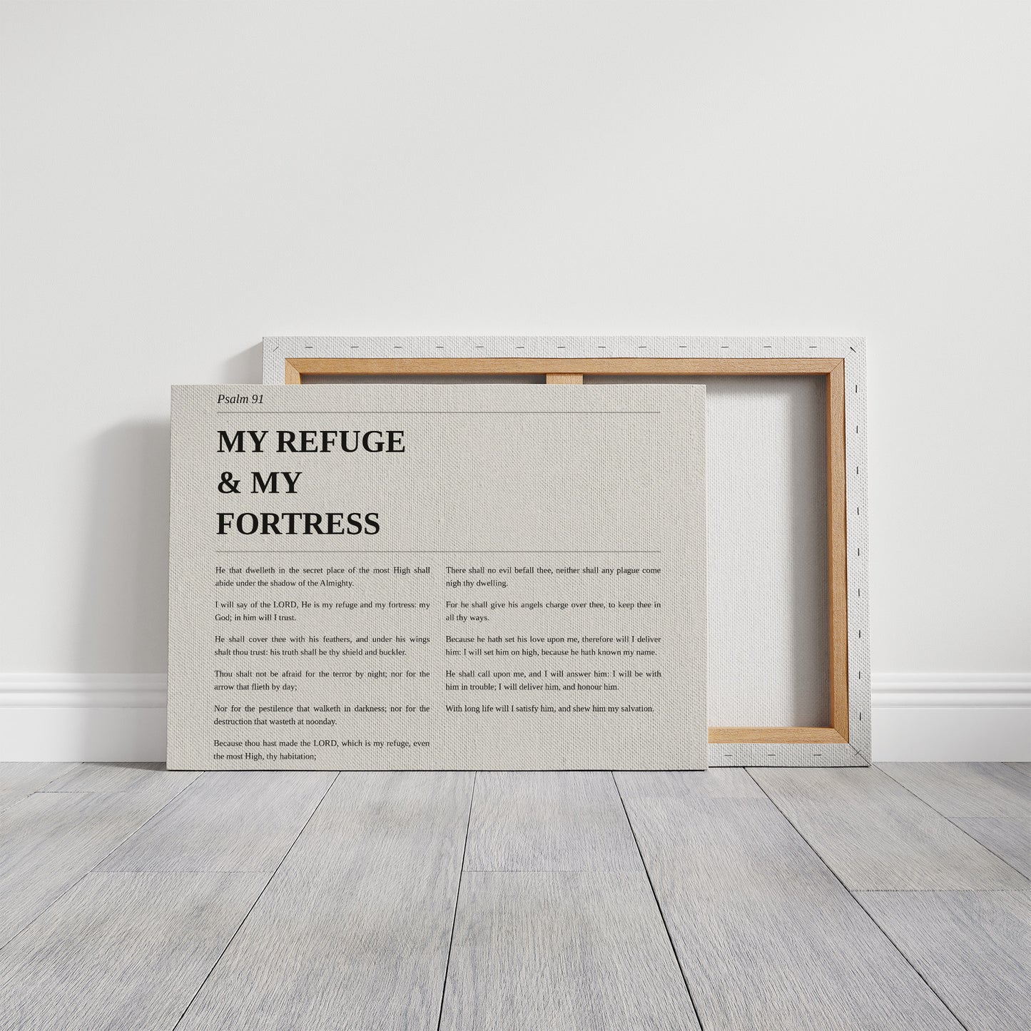 Psalm 91 Editorial Print