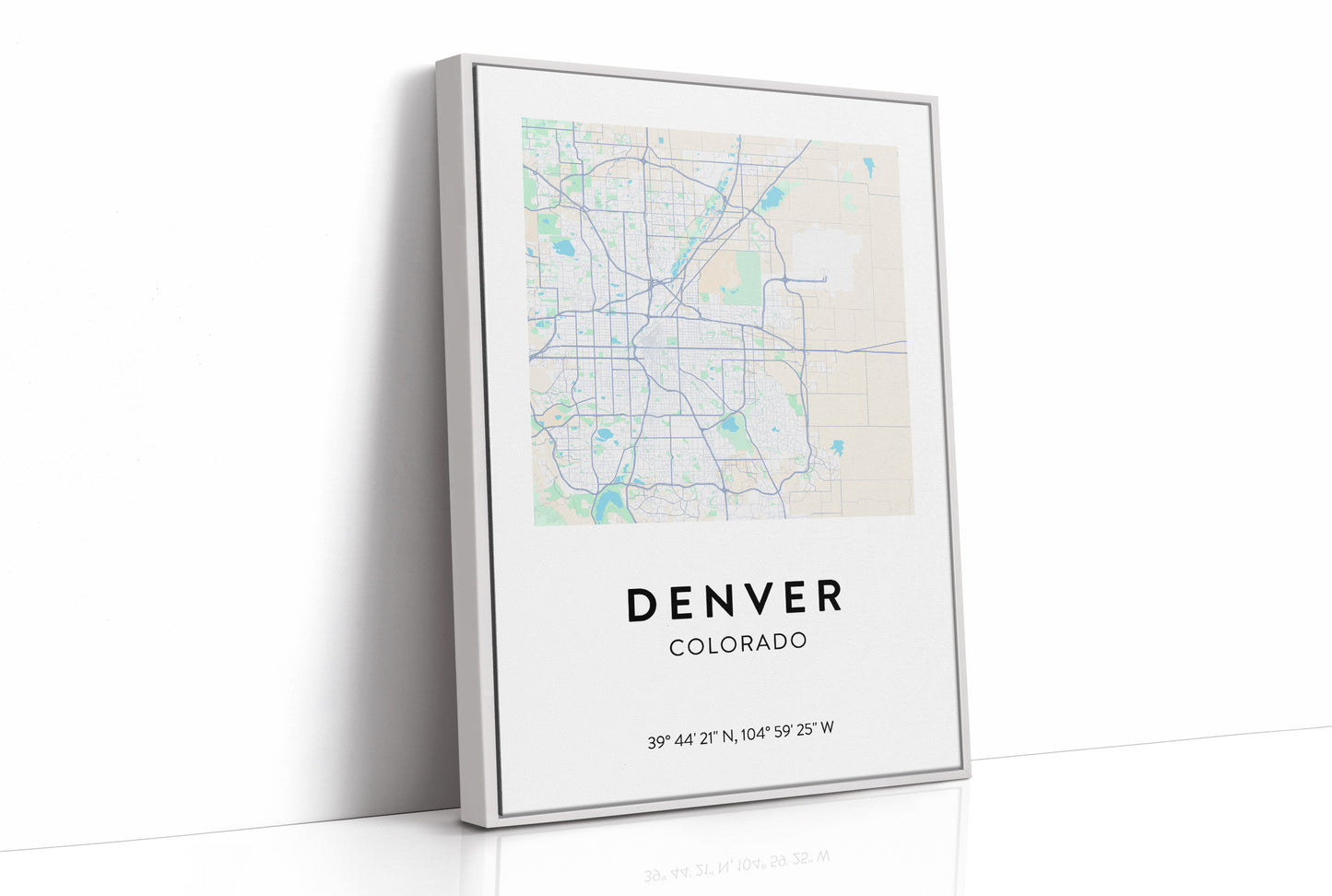 Denver, Mapped in Mint