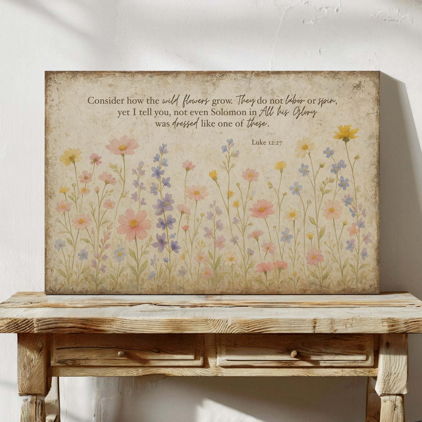 Consider the Wildflowers Luke 12:27