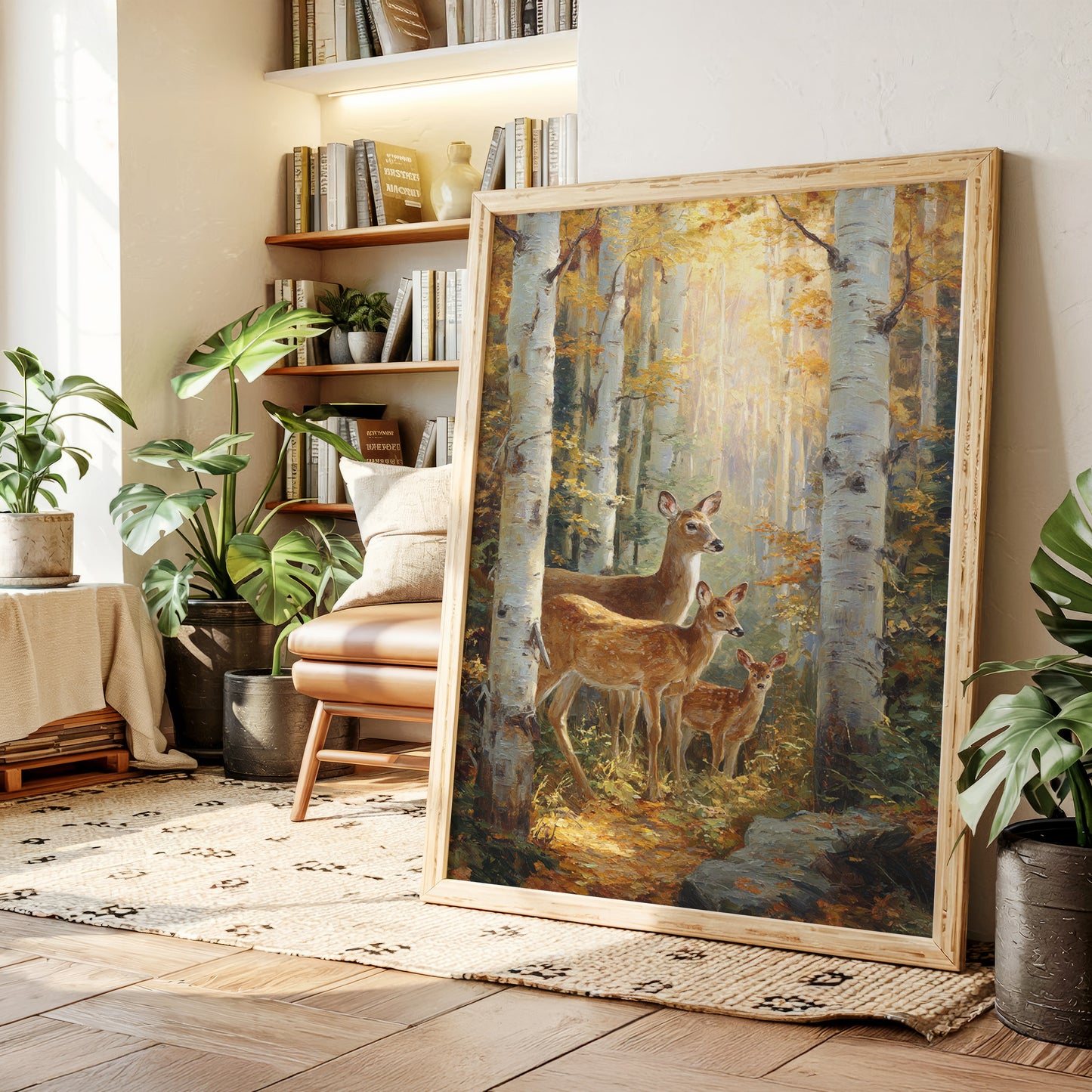 Sunlit Aspen Path Guides Family Home