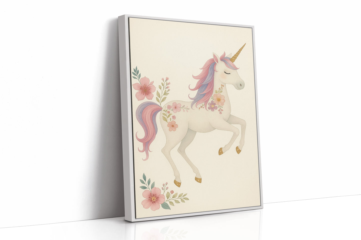 Blossom Mane Unicorn in Dreamy Pastels