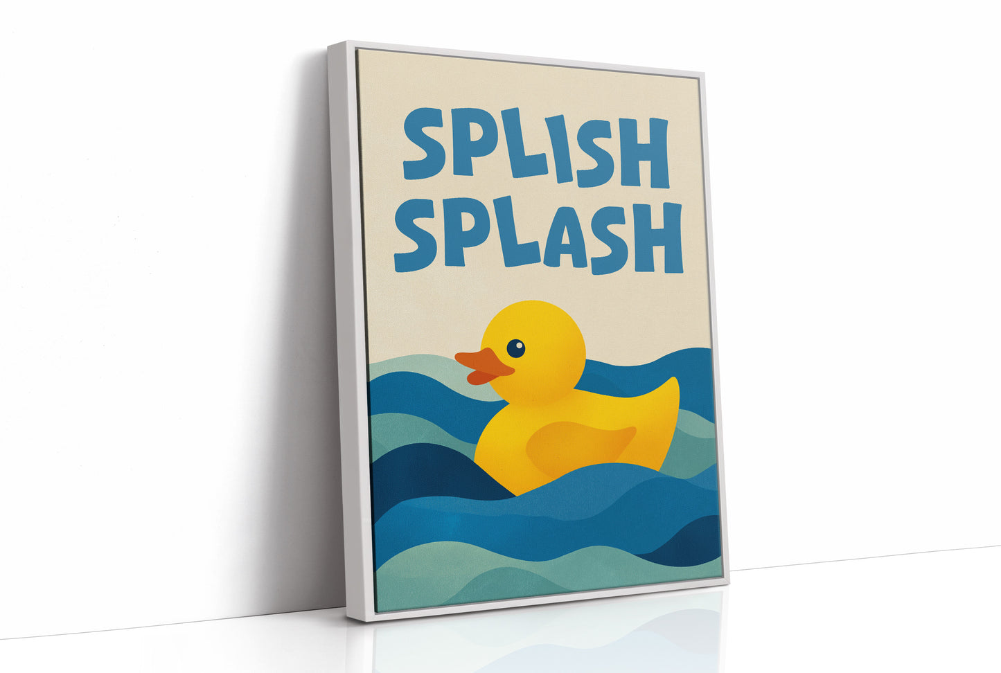 Sunny Duck in Rolling Waves