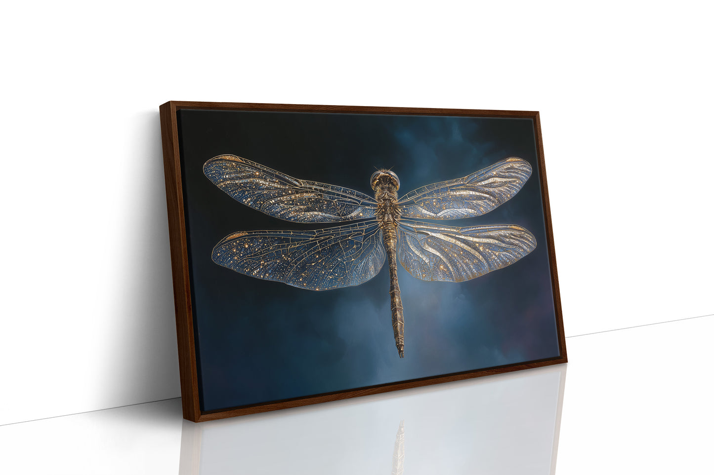 Golden Wings Among Literary Treasures