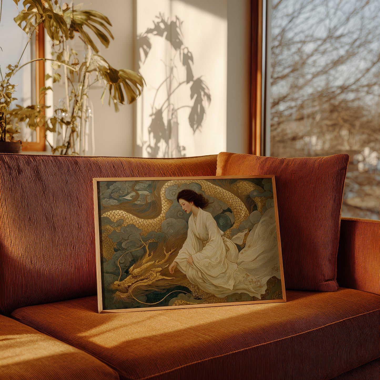 Dragon Tales In Morning Gold