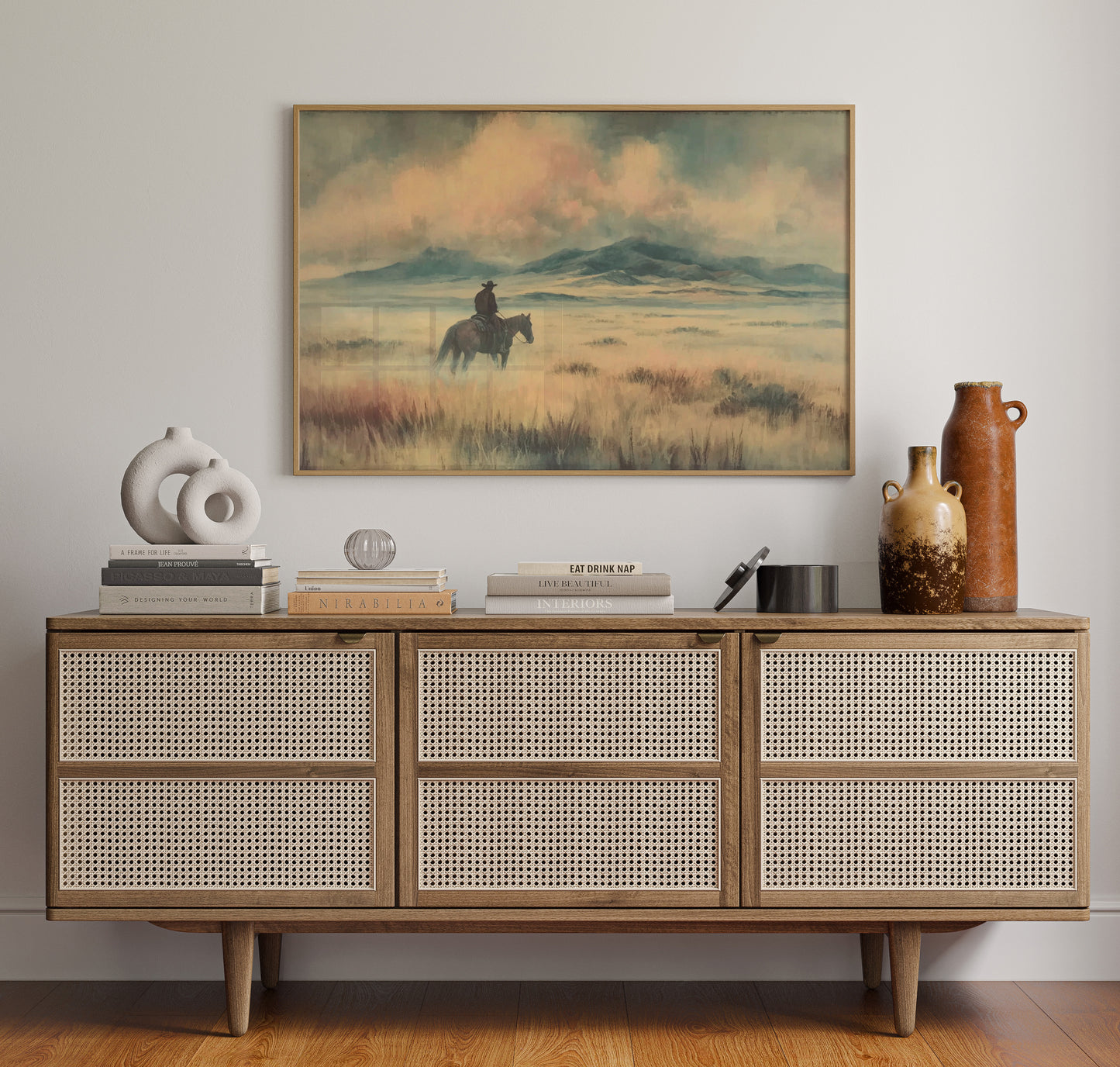 Riding Into the Golden Horizon