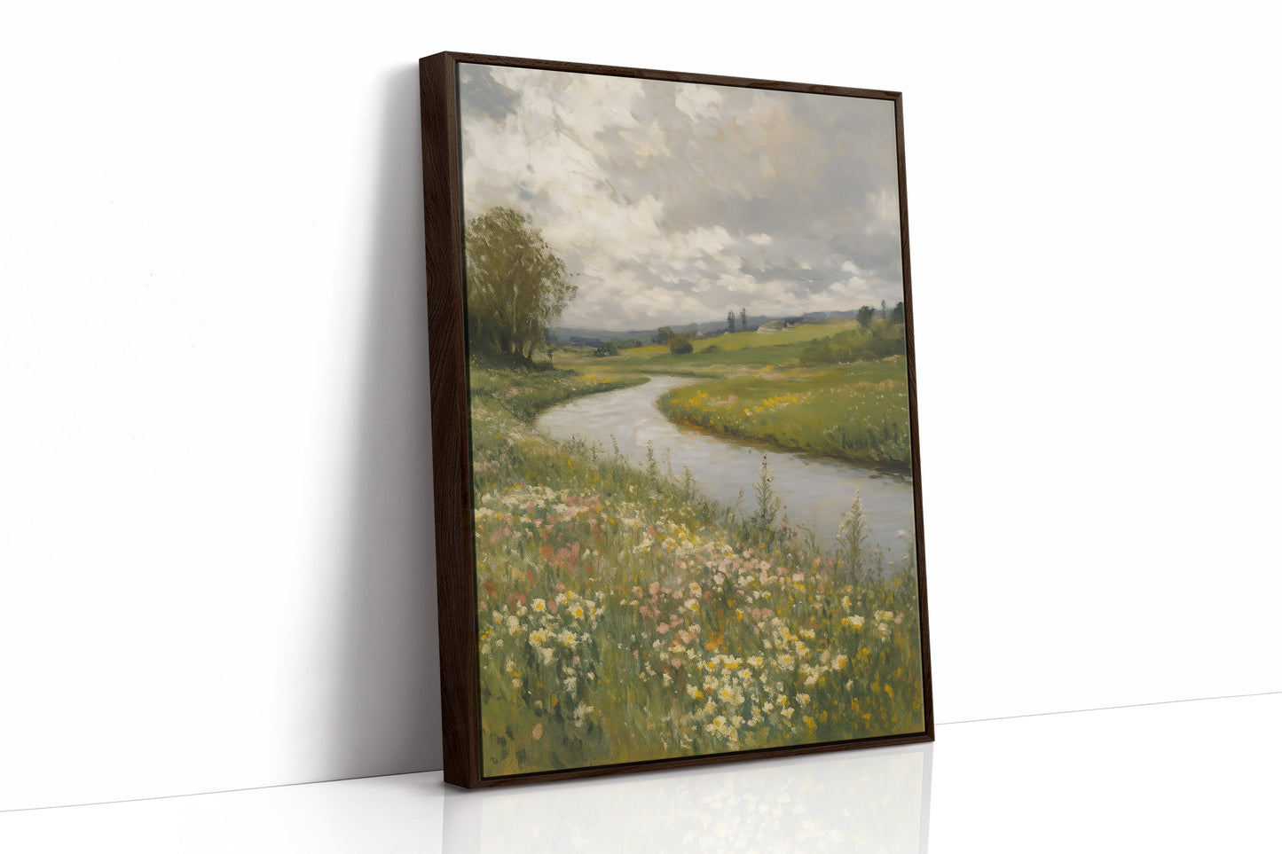 Wildflowers Along the Winding River