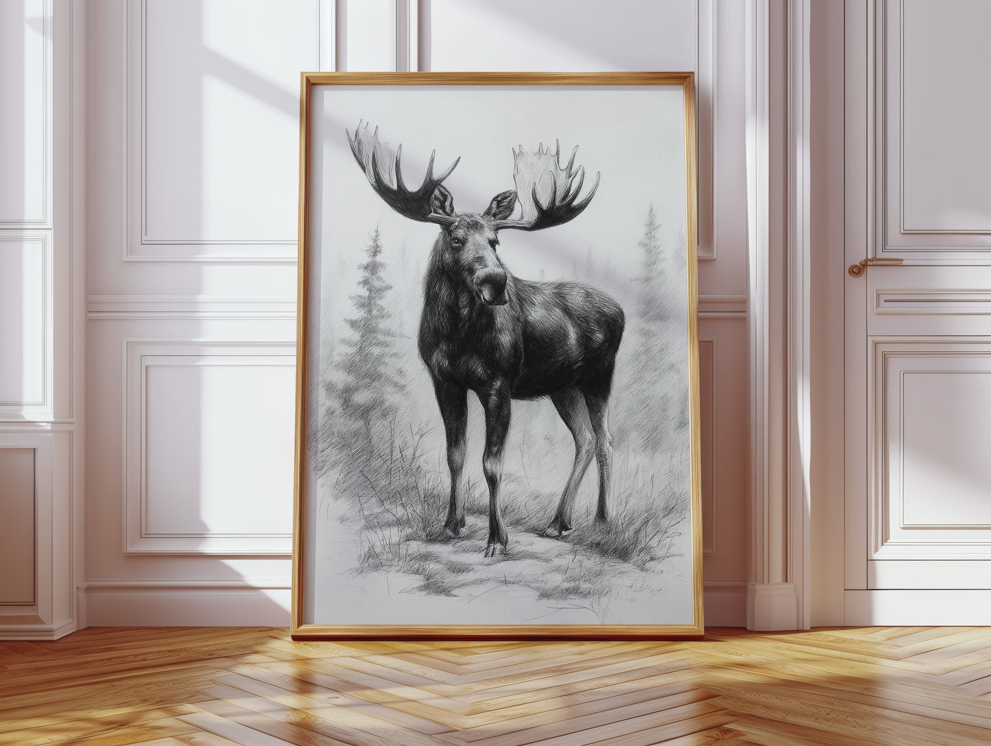 Majesty Amidst Silent Pines