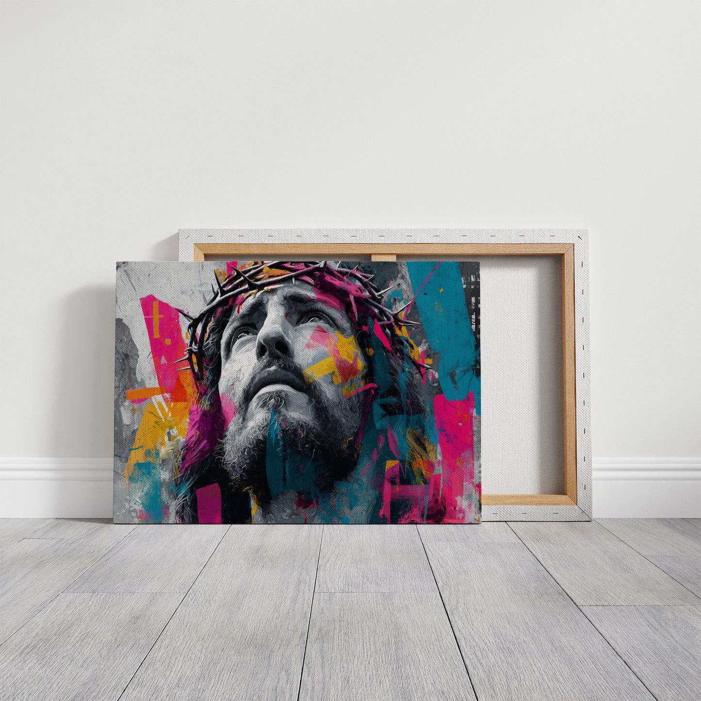 Faith Painted In Neon Prayer