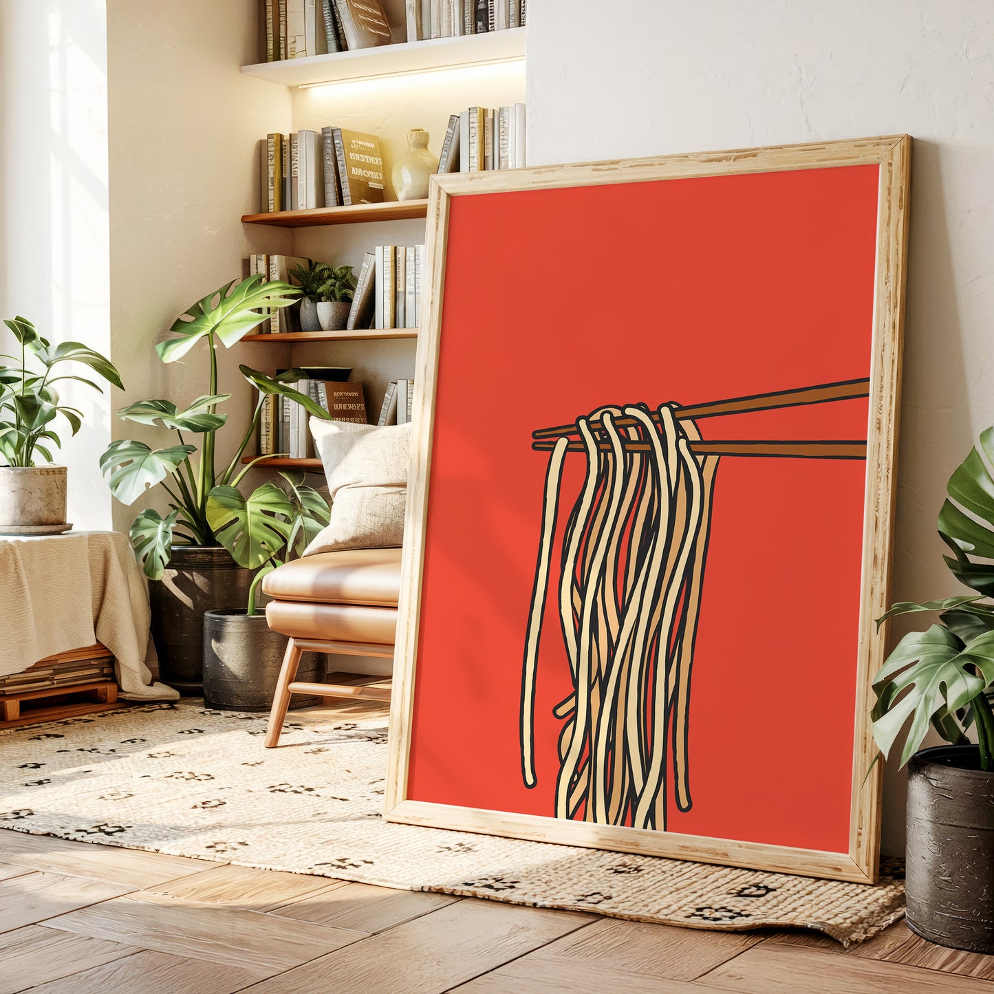 Noodles Dance Their Simple Symphony