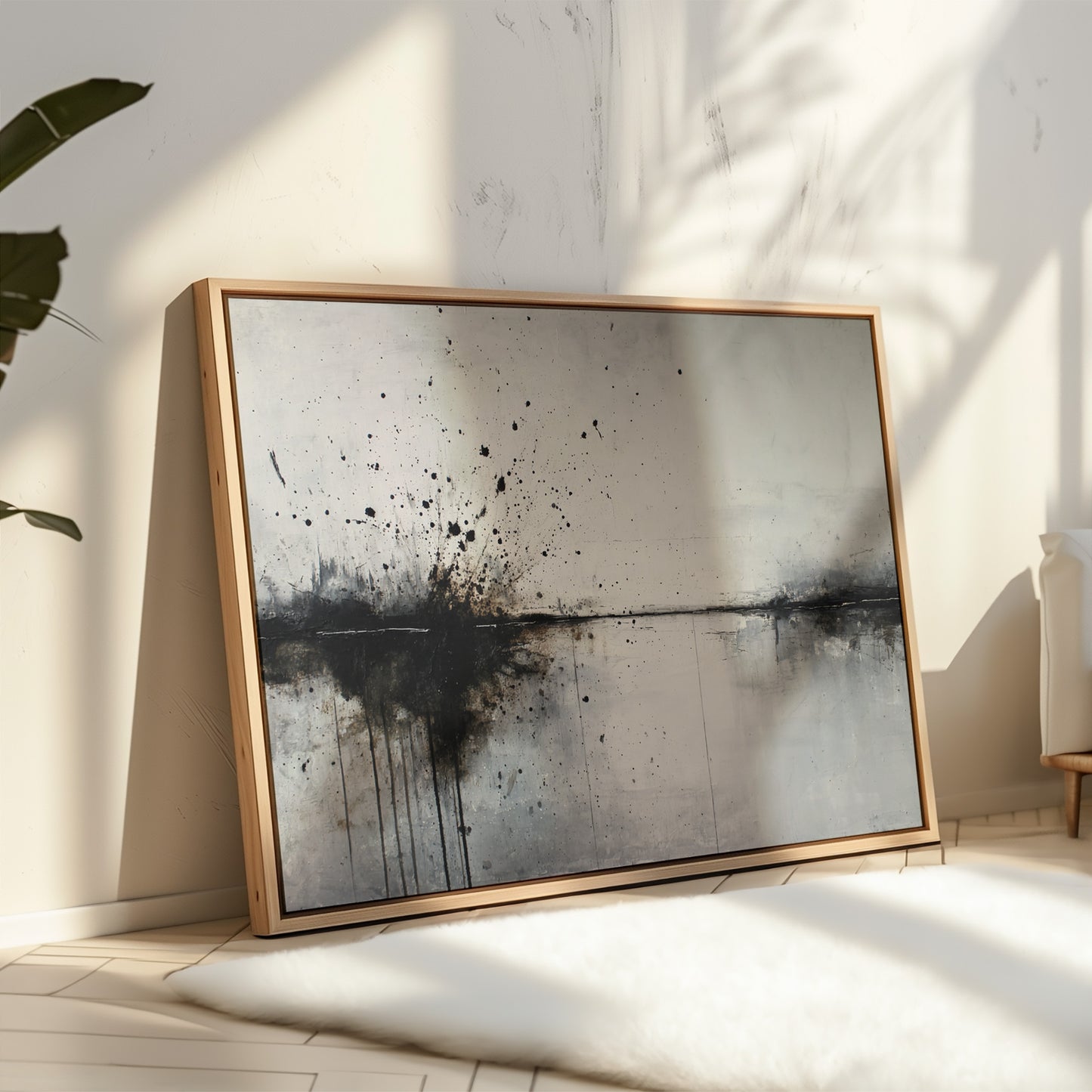 Flecks of Time on Canvas