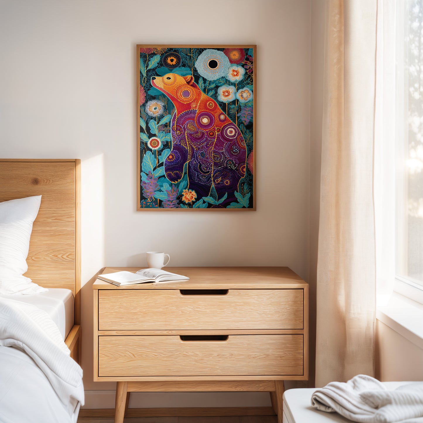 A Bear Among Blossoms