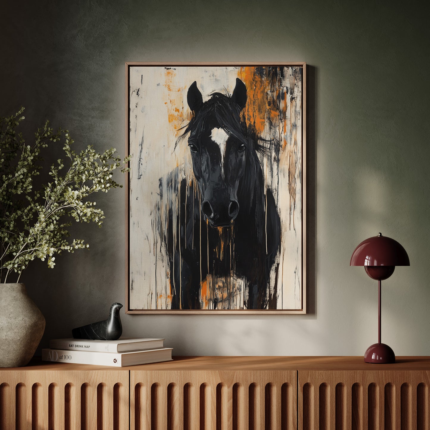 Burnt Sienna Blaze Stallion