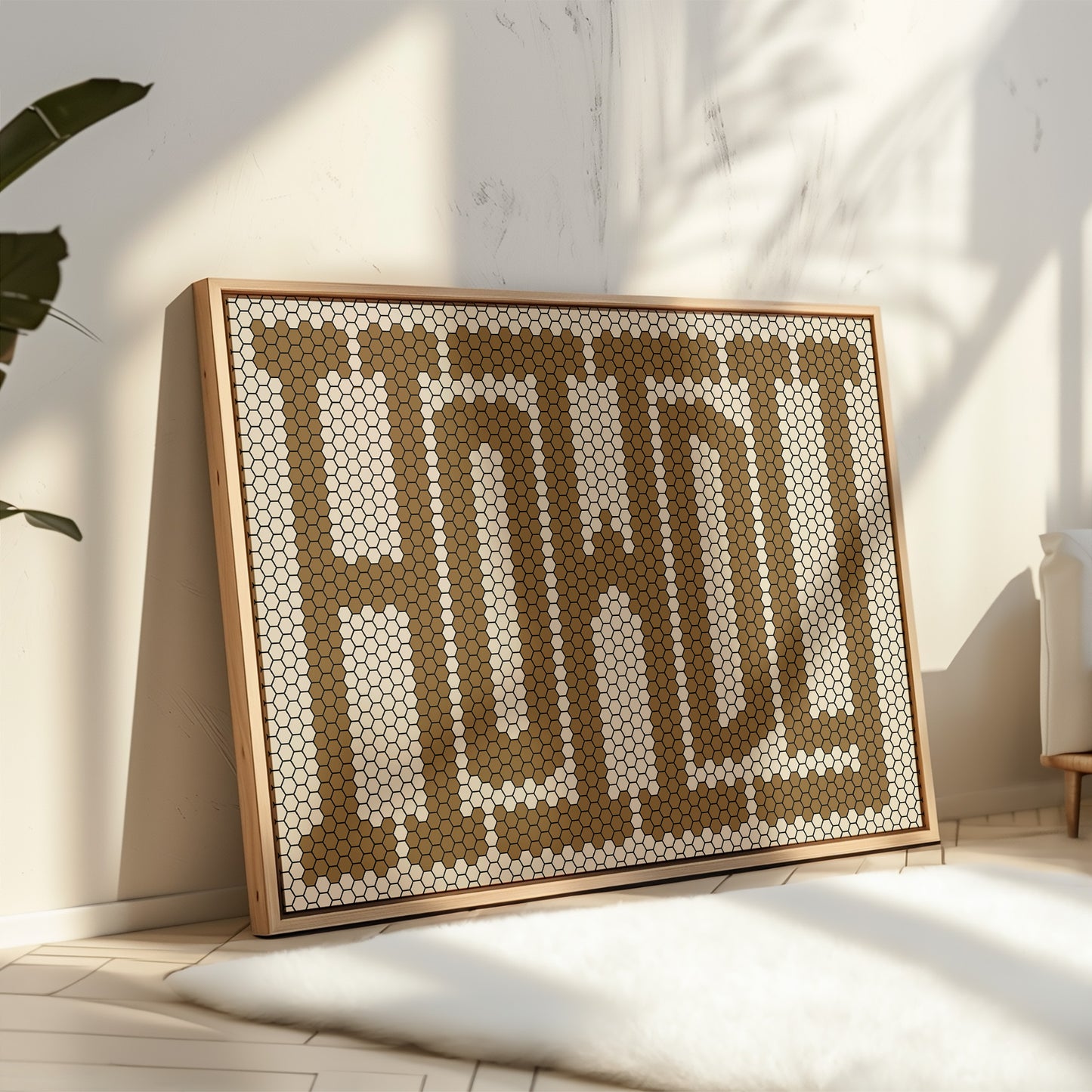 Howdy Western Mosaic Wall Greeting