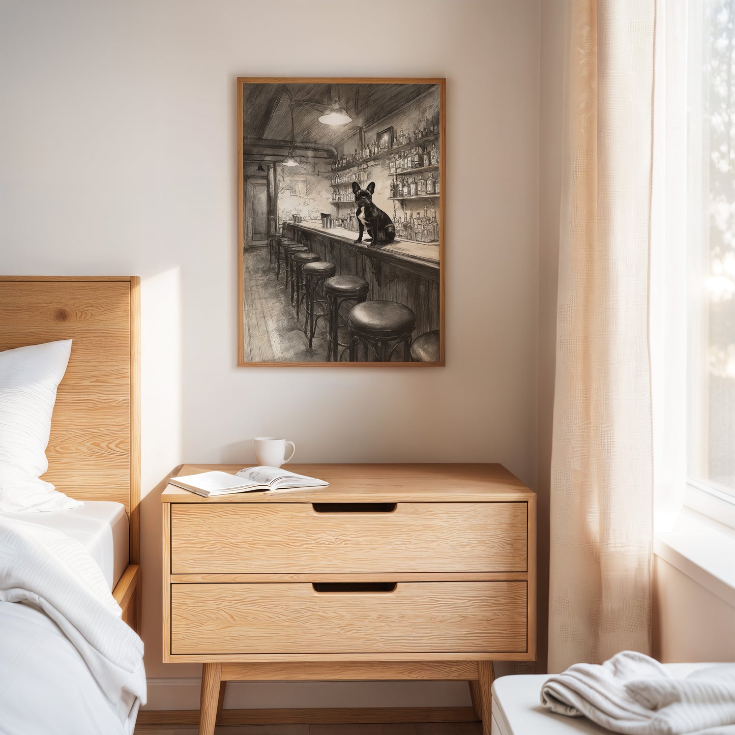 Beneath The Bar's Gentle Glow