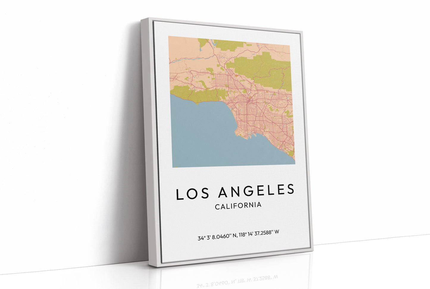 Los Angeles, Mapped in Amber