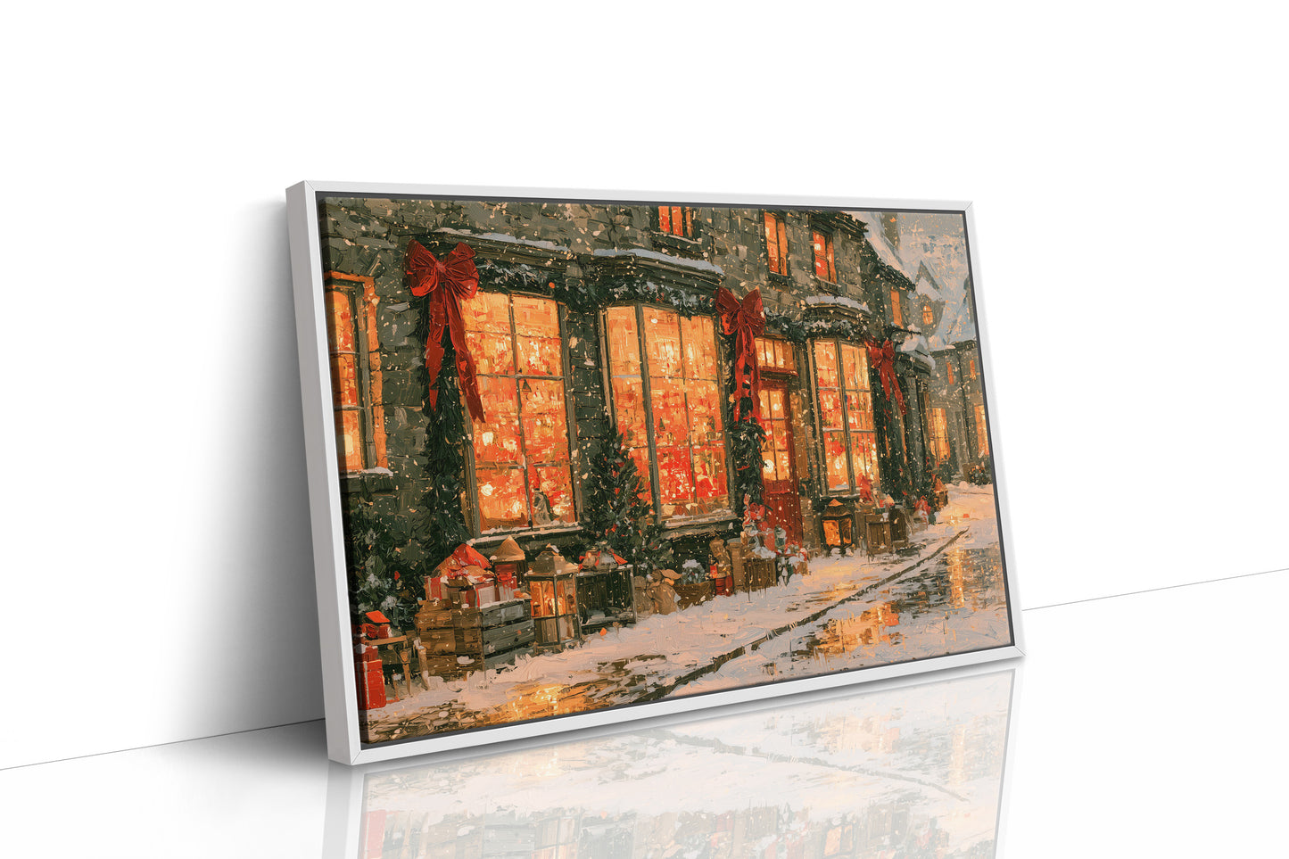 Snow on Main Street