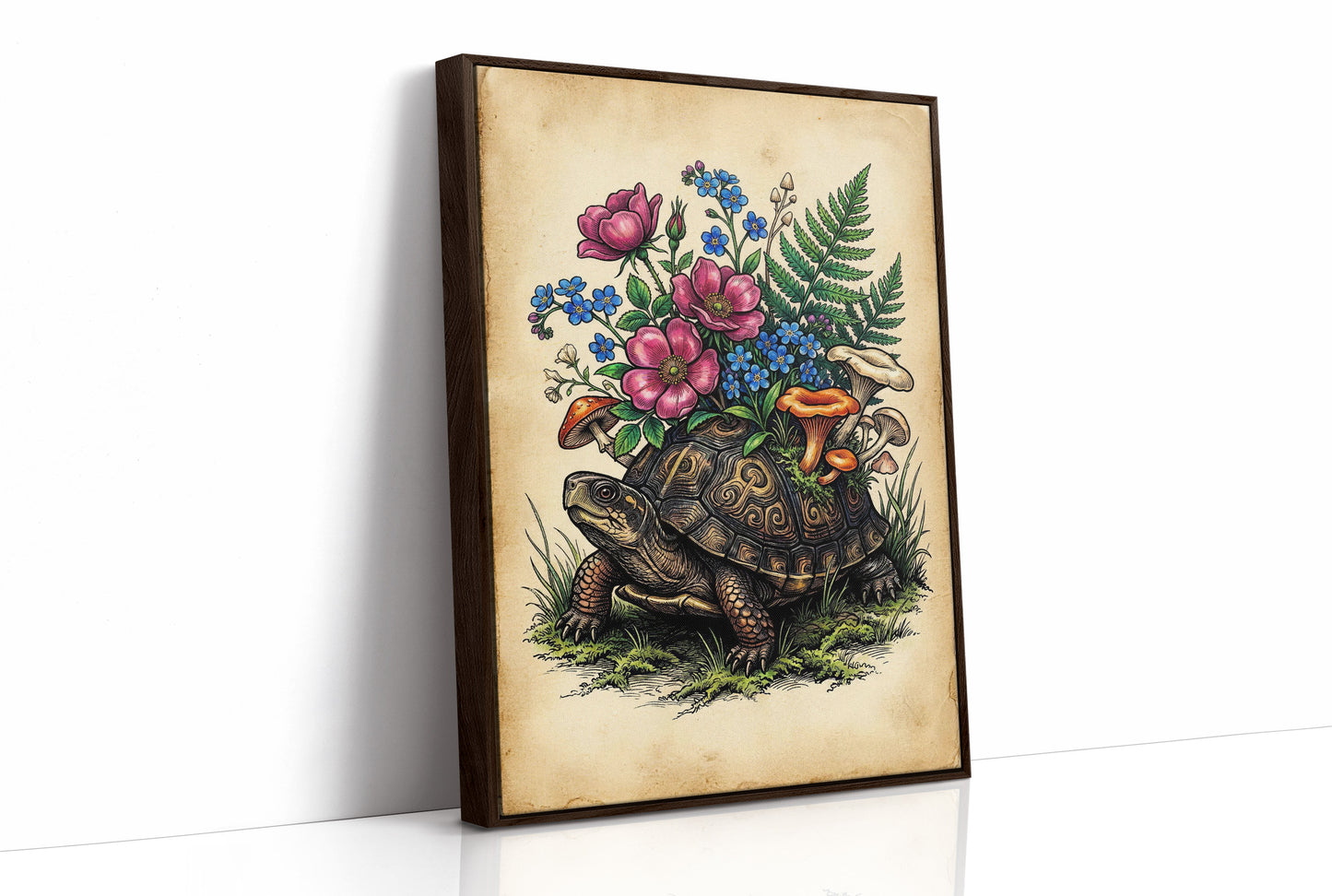 The Tortoise's Traveling Garden