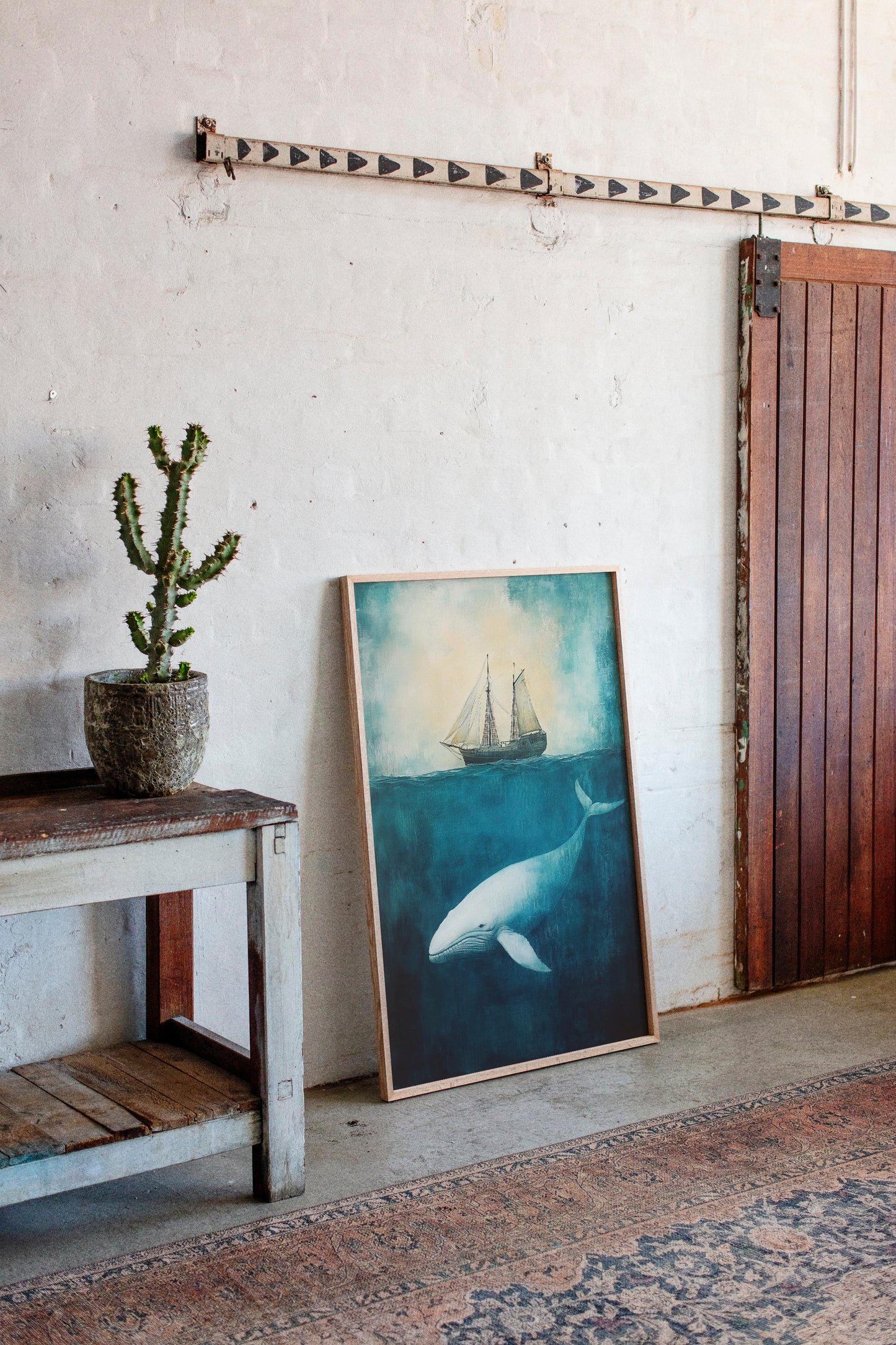 Deep Blue Silence and the Whale