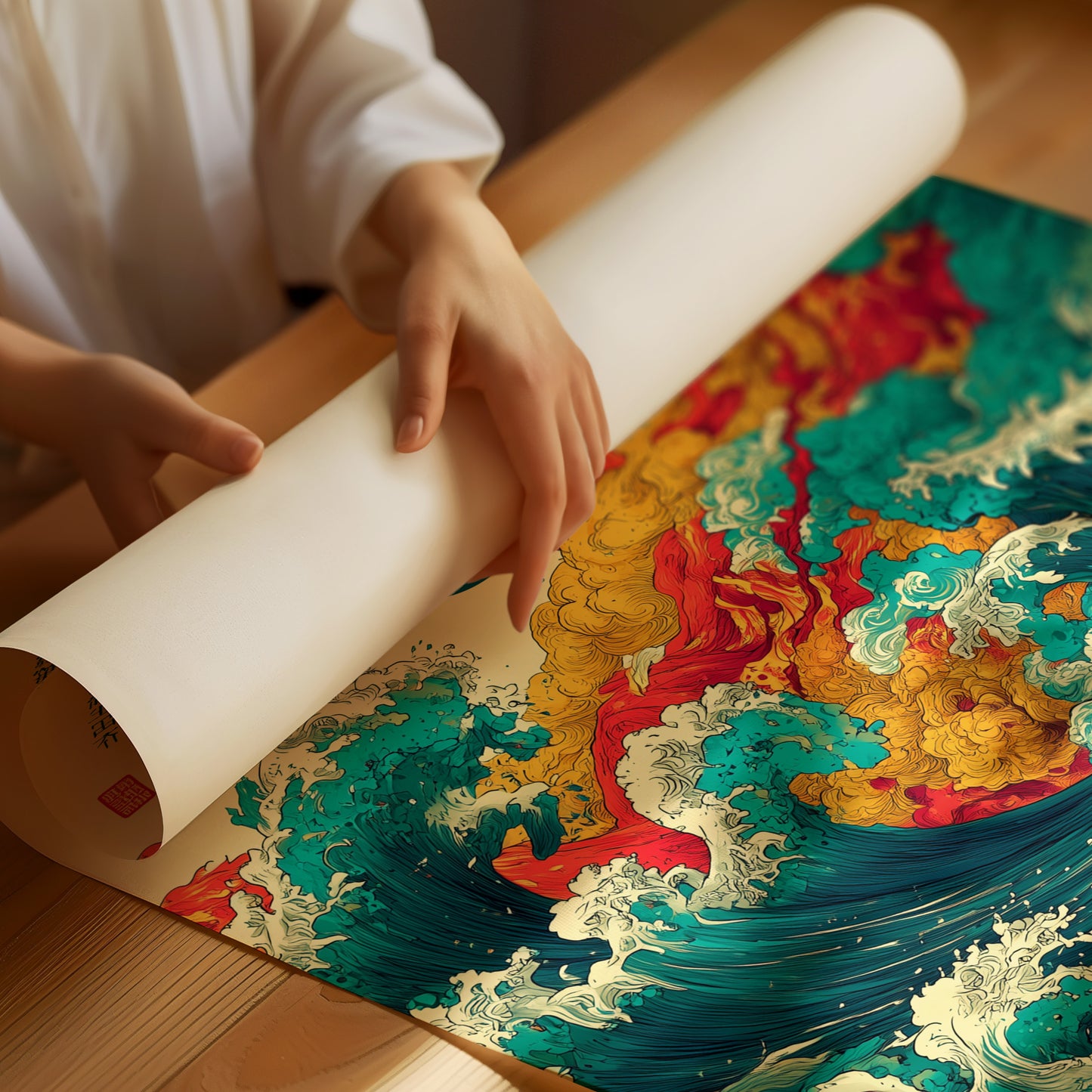 Tides Dance With Dragon's Breath