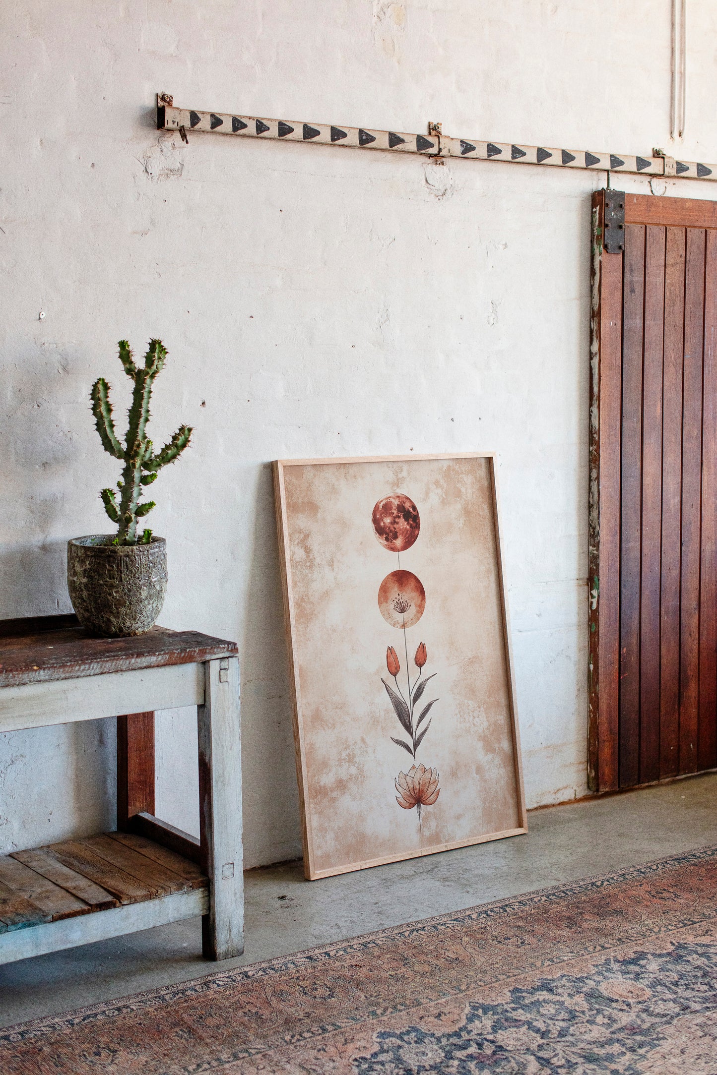 Blood Moon and Blooming Spirit