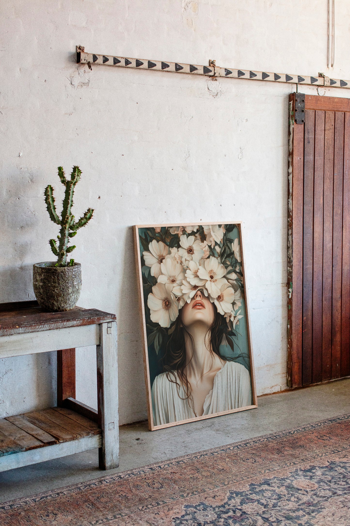 She Blooms in Silence