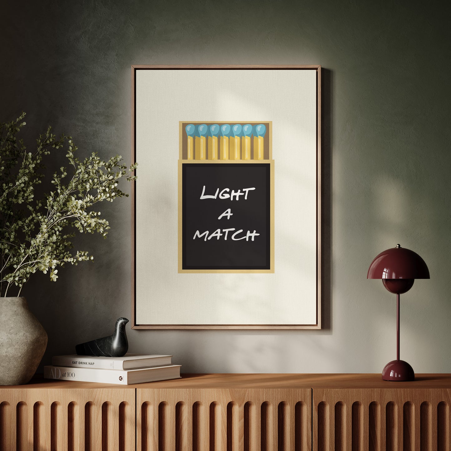 Blue Matches Dance At Midnight