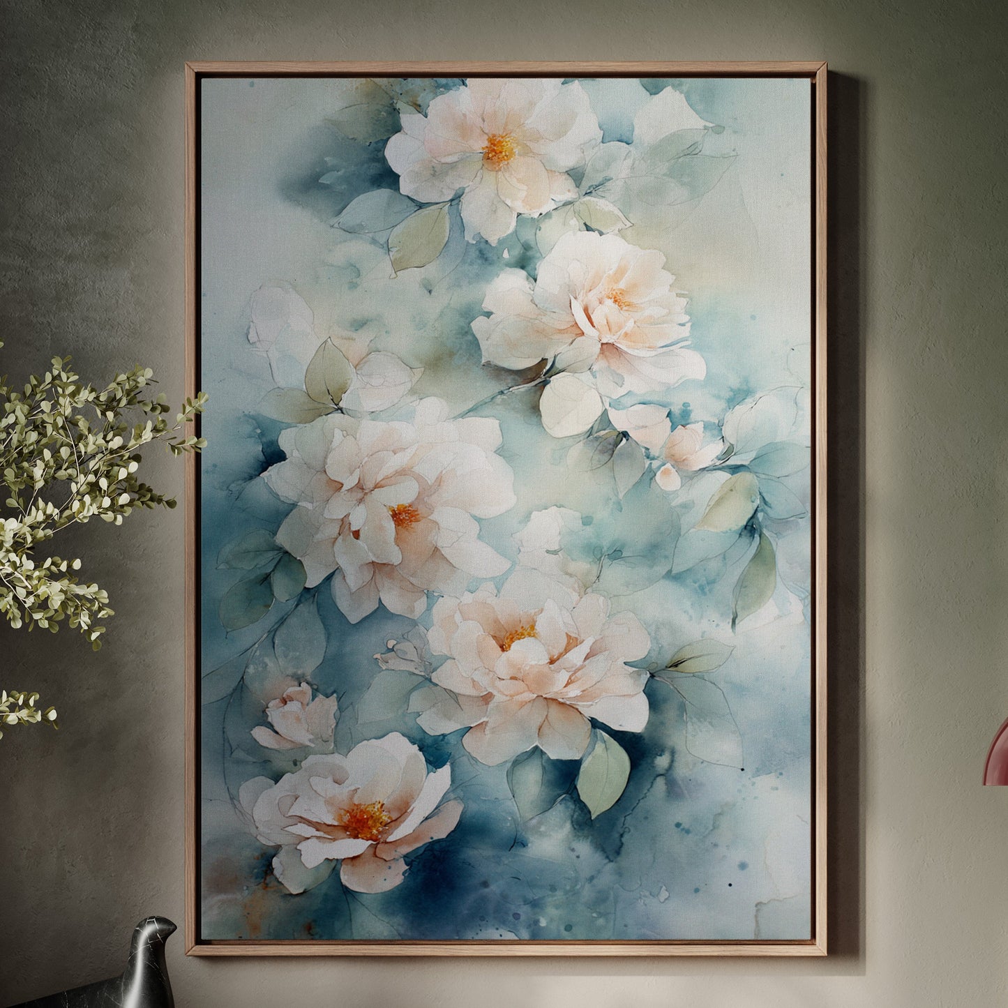 Petals Dance in Gentle Currents