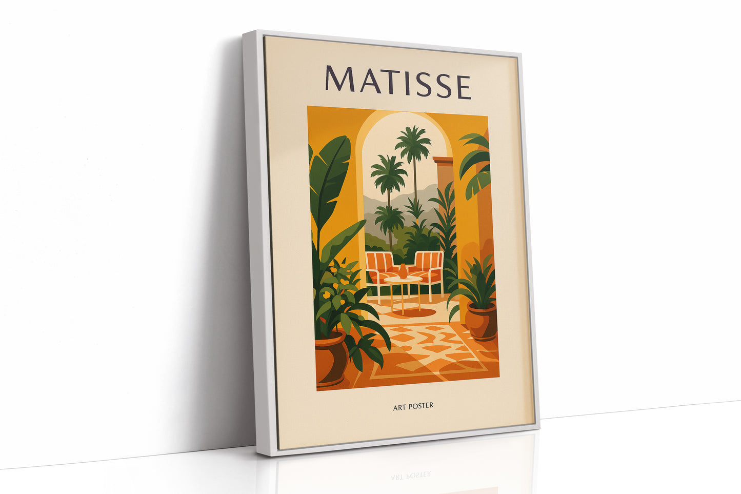 Tropical Archway in Matisse Style