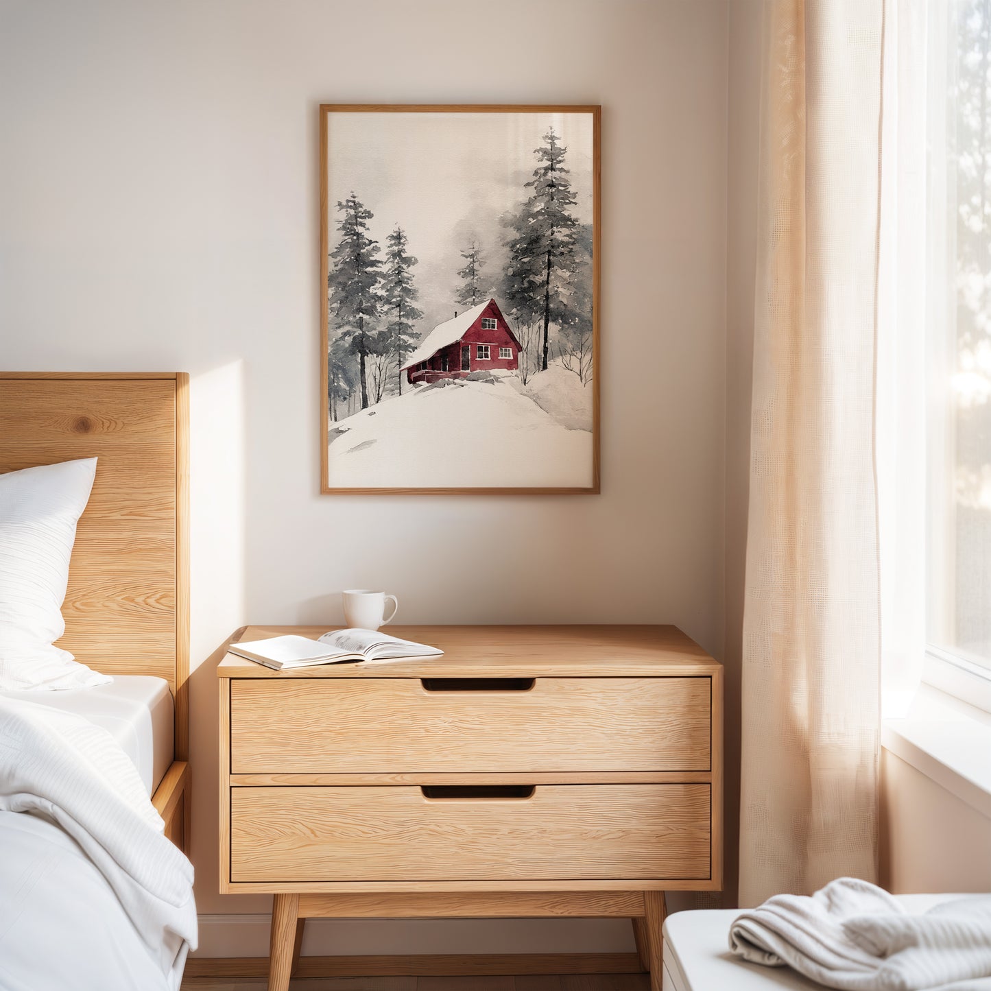 A Hearth Beneath Winter Skies