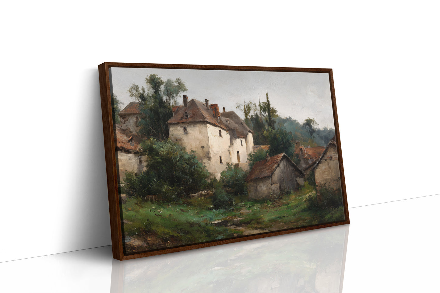 Forgotten Hamlet Among Green Hills