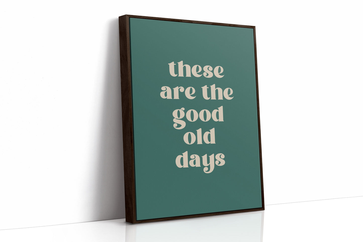 The Good Old Days – Right Now Is It