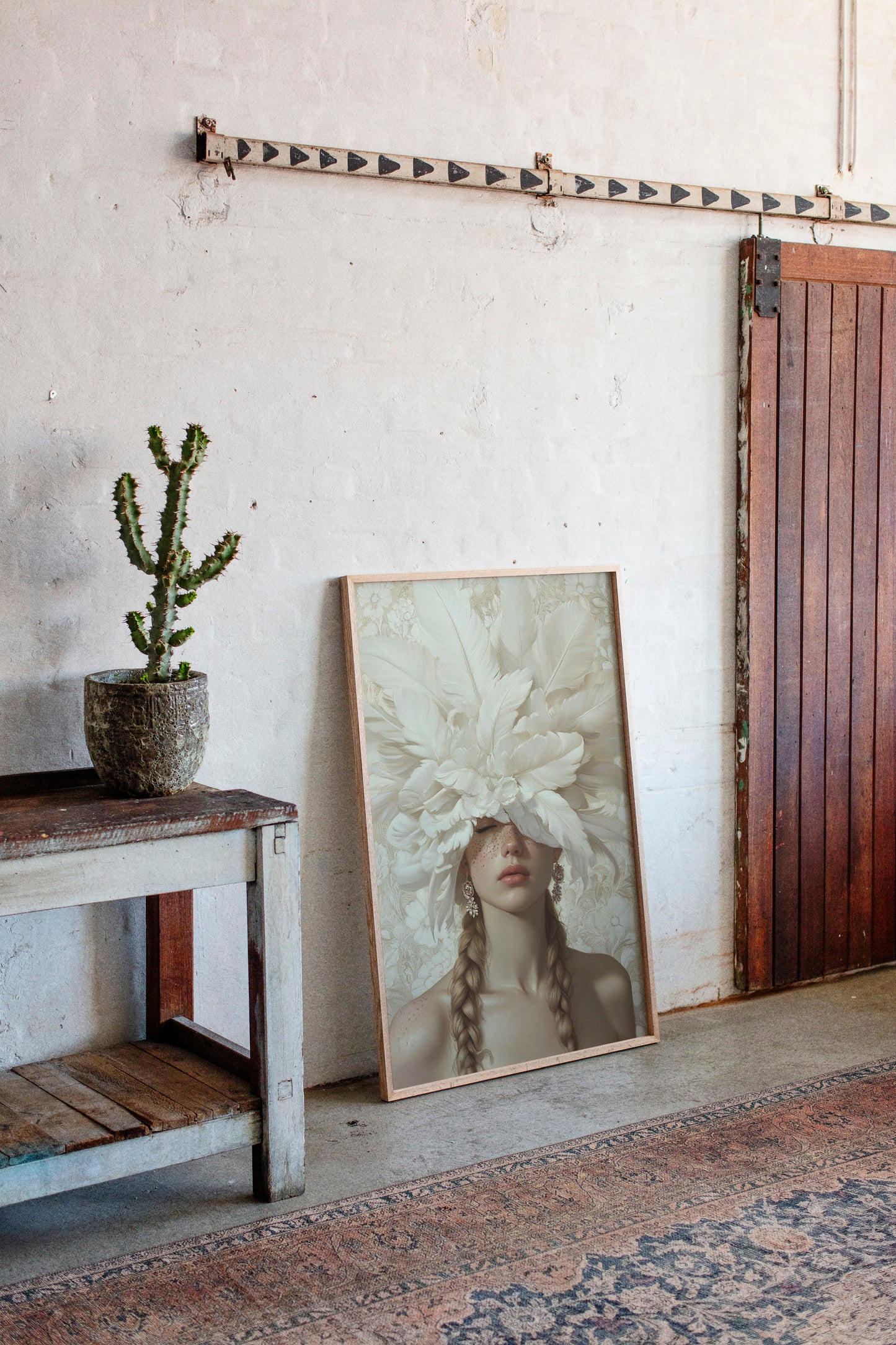 Whispers of Ivory Feathers