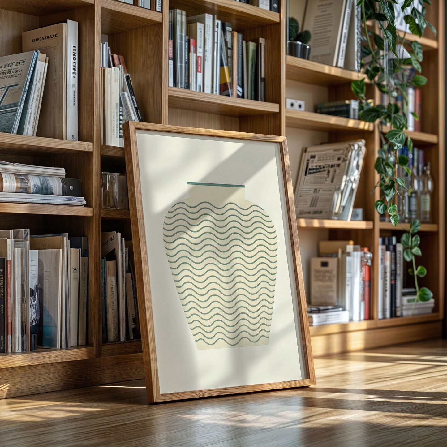 Waves on a Clay Vessel