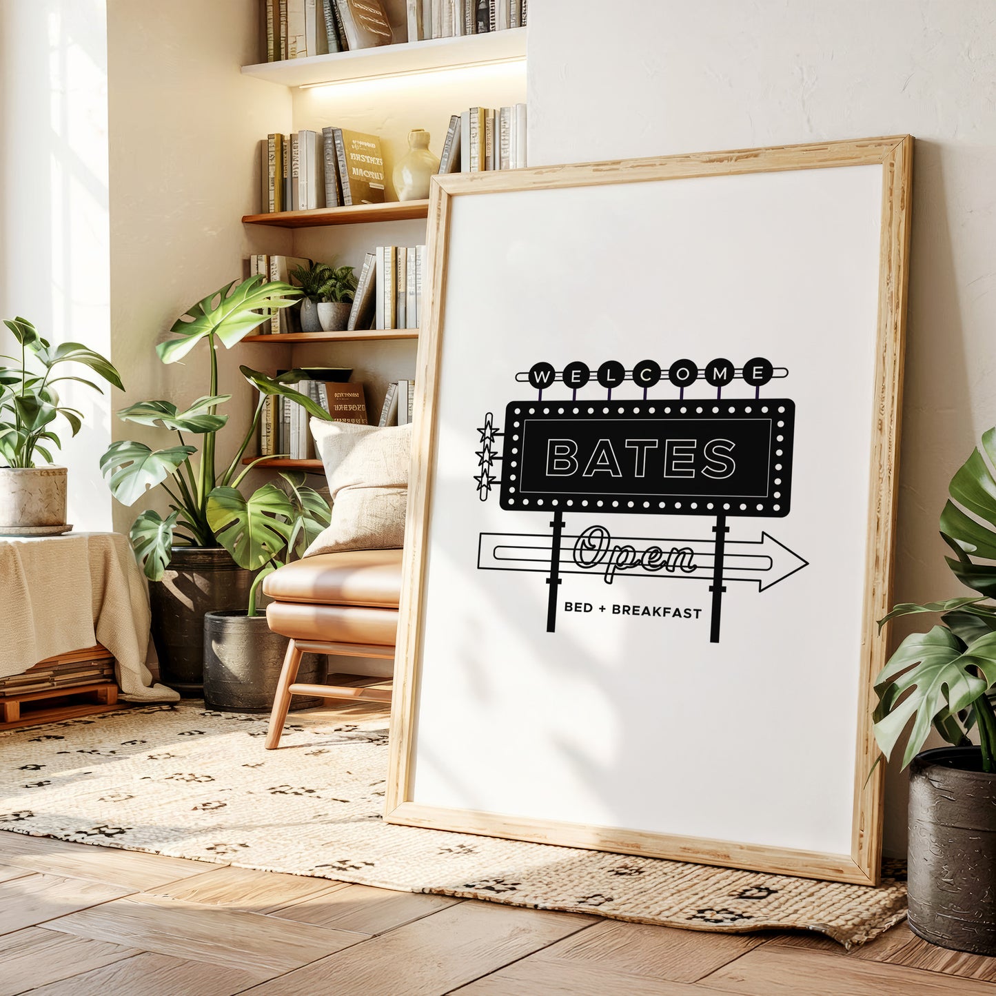 Neon Nights At Small Town Crossroads