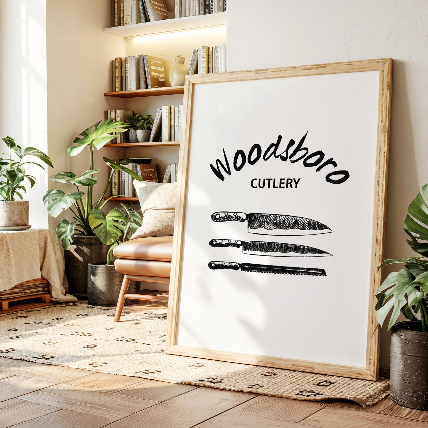 Sharp Lines Tell Kitchen Tales