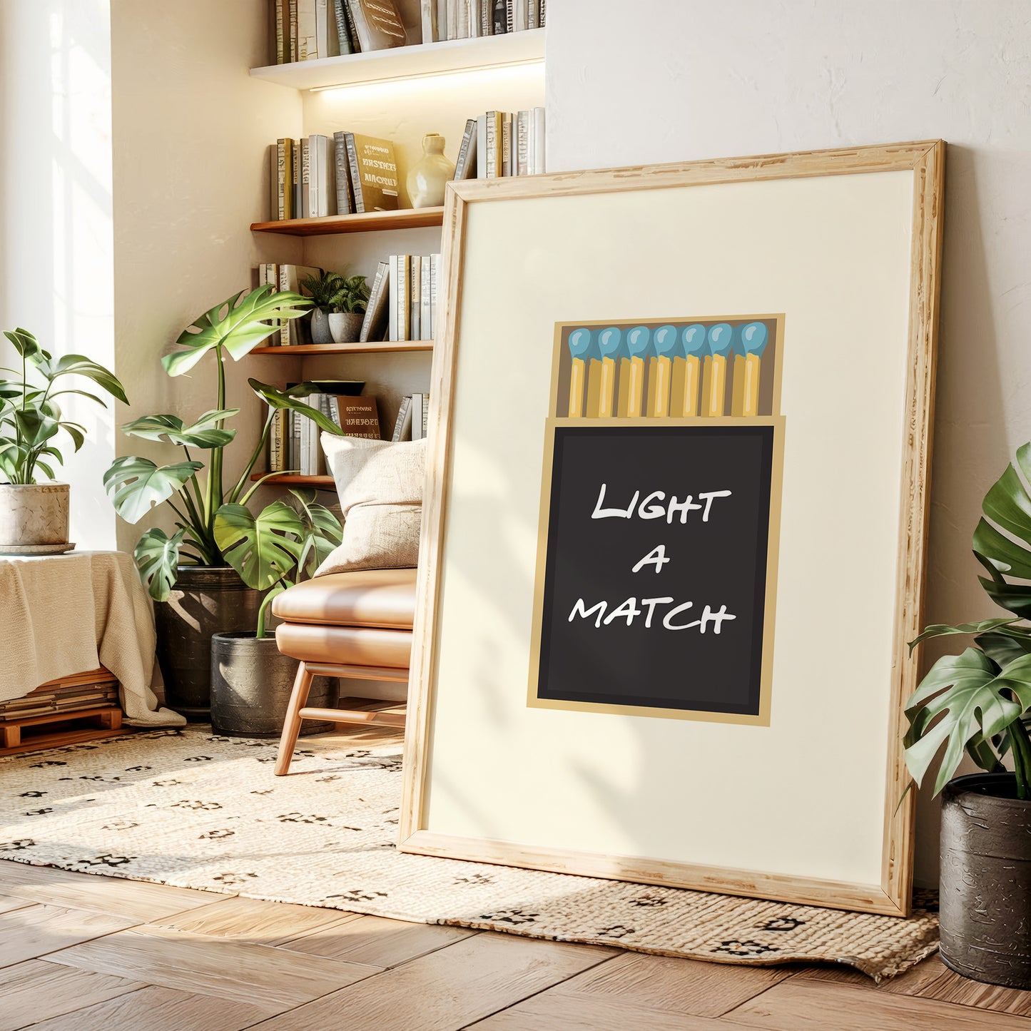 Blue Matches Dance At Midnight