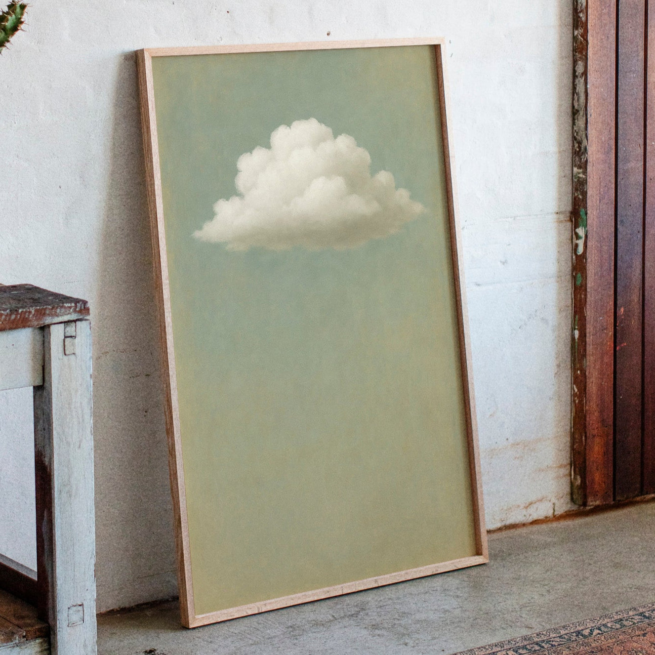 Quiet Cloud Over Faded Horizon