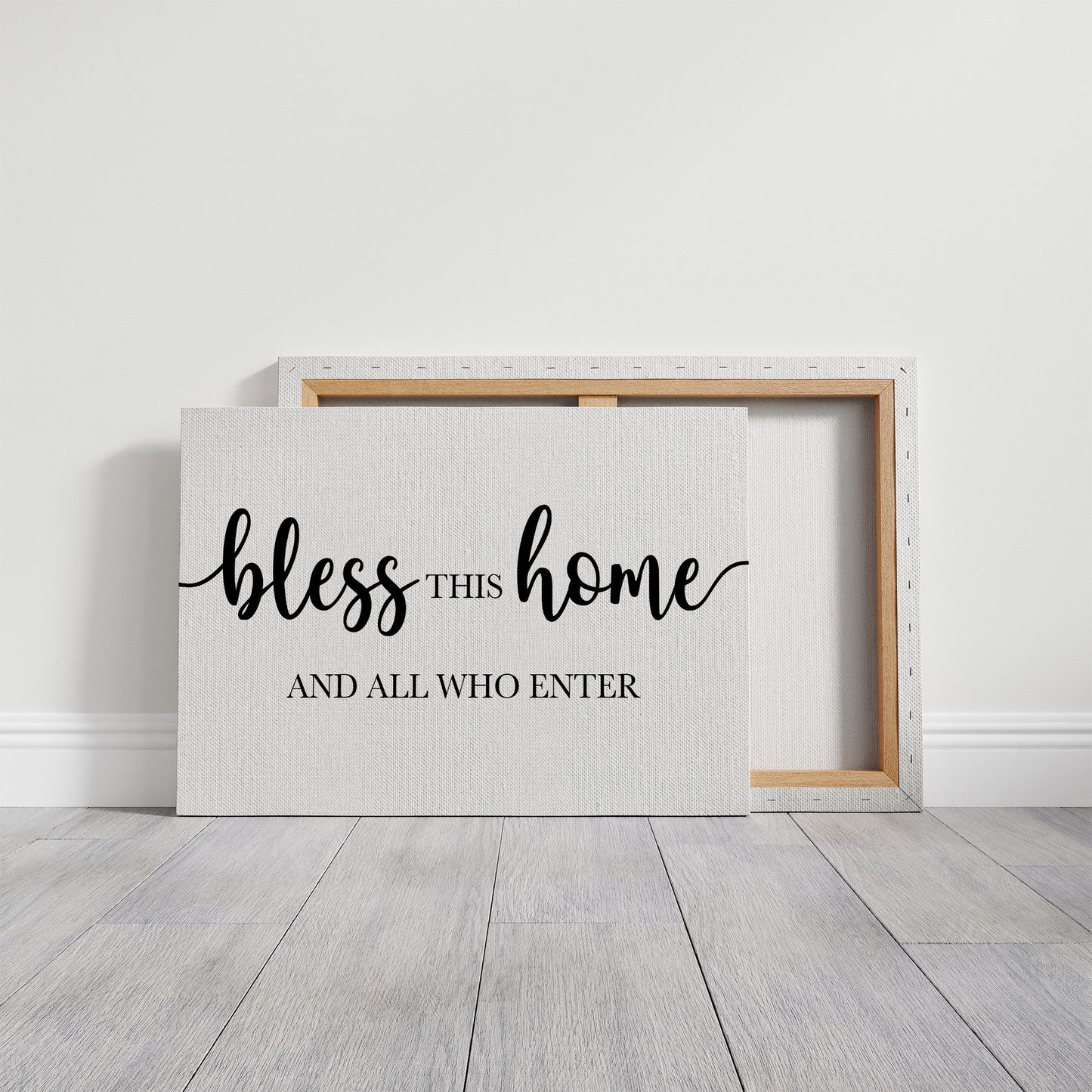 Threshold Blessing In Elegant Script