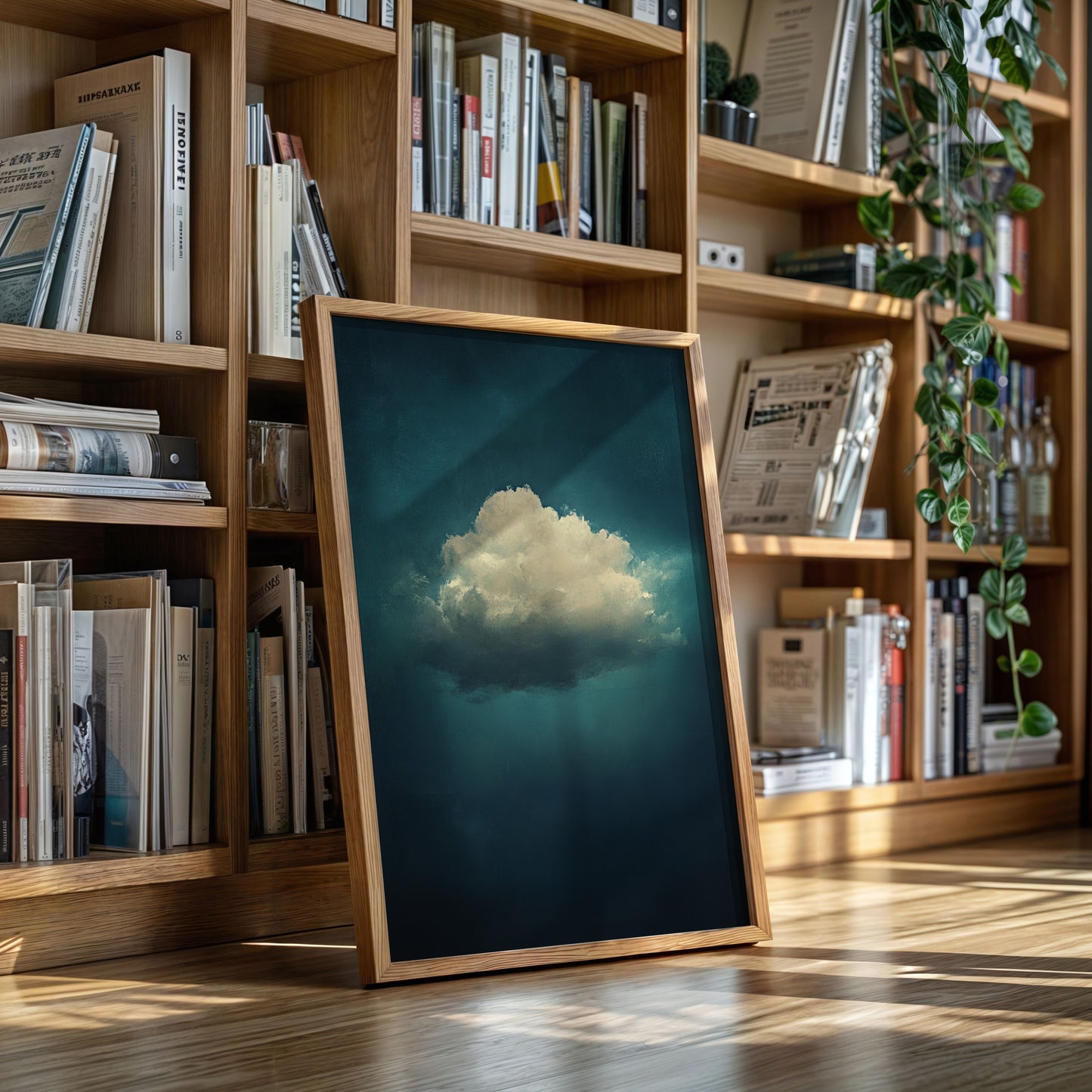 Gathering Cloud Over Blue Silence