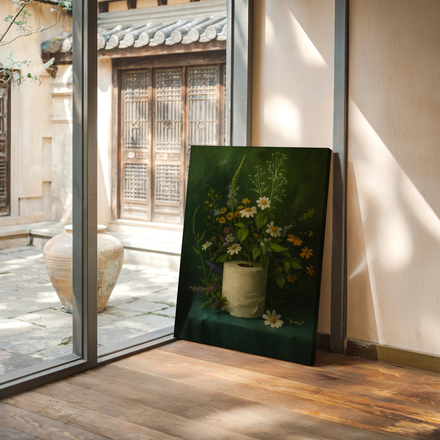 Wildflowers in a Roll of Grace