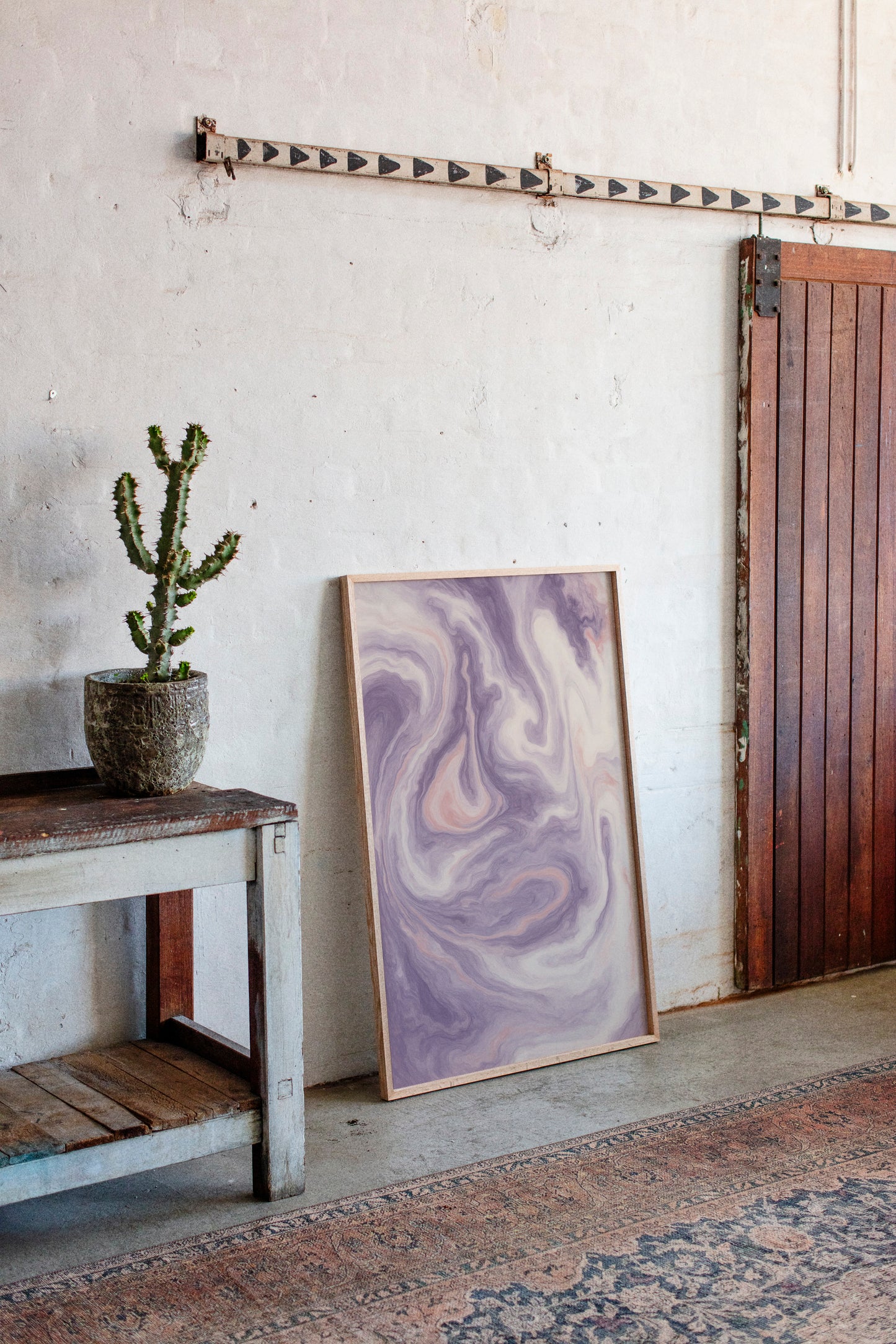 Lavender Dreamscape Swirl