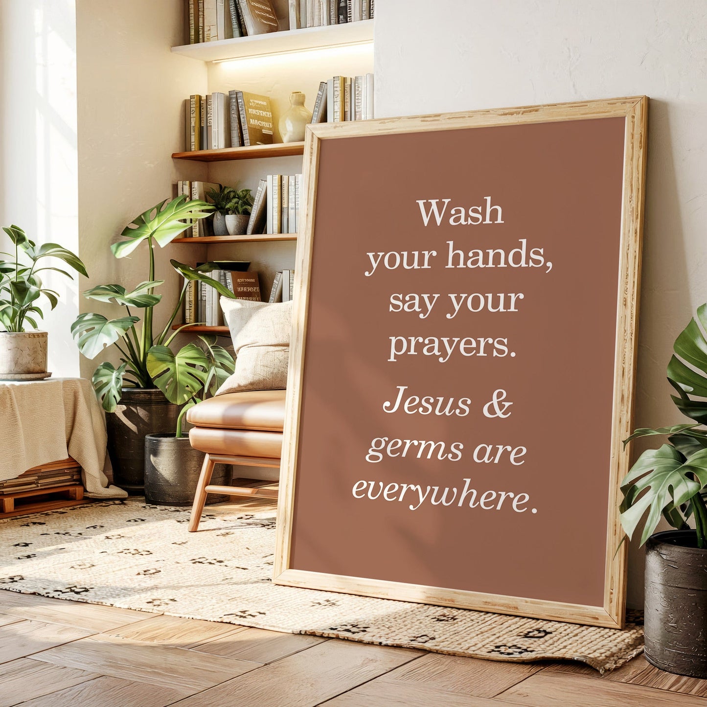 Faith And Soap Keep Hearts Clean